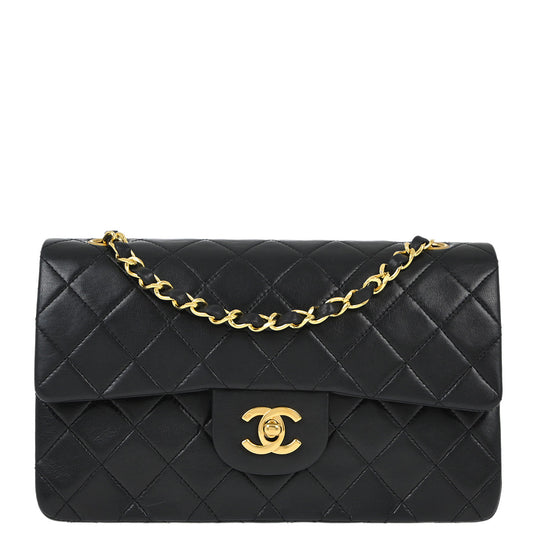 Chanel Flap Small Classic Lambskin Black Shoulder Bag Style 5