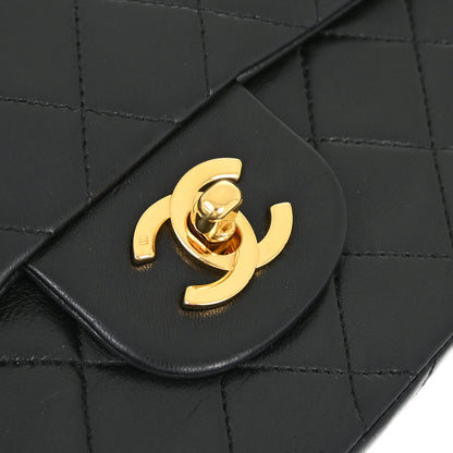 Chanel Flap Small Classic Lambskin Black Shoulder Bag Style 5