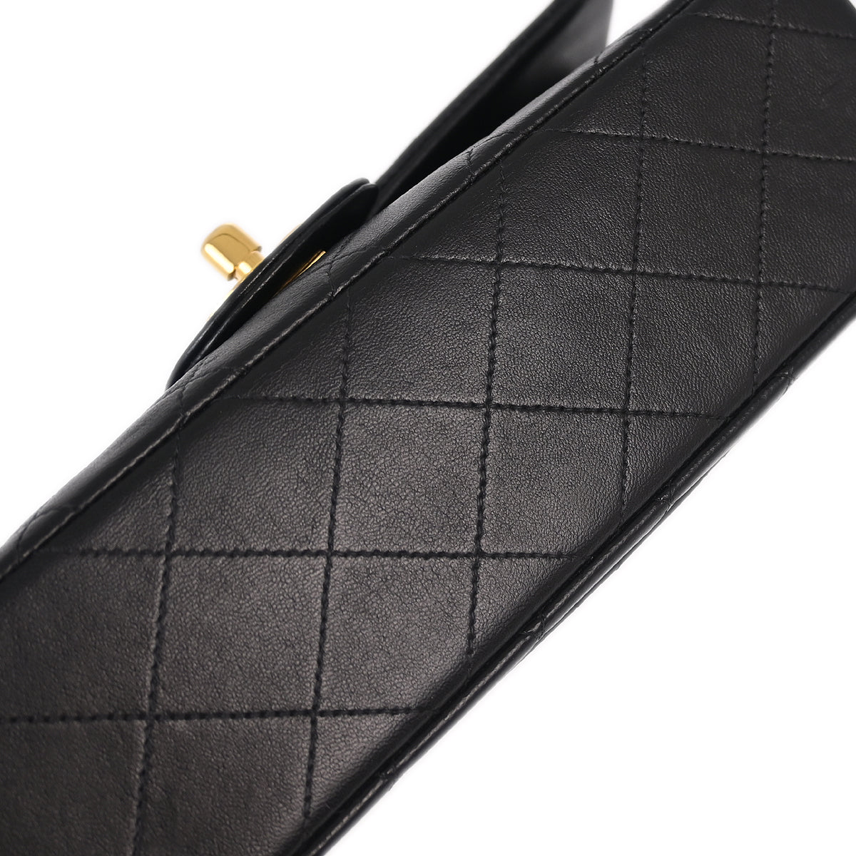 Chanel Flap Small Classic Lambskin Black Shoulder Bag Style 2