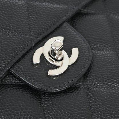 Chanel Classic Flap Caviar Black Shoulder Bag Style 3