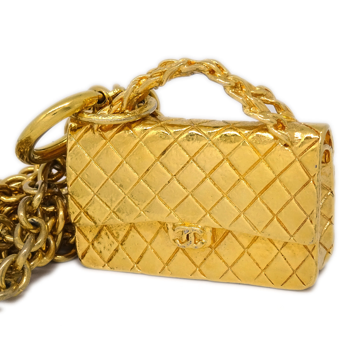 Chanel Gold Chain Luxury Handbag