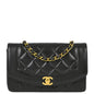 Chanel Small Lambskin Black Shoulder Bag Style 6