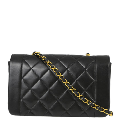 Chanel Small Lambskin Black Shoulder Bag Style 6