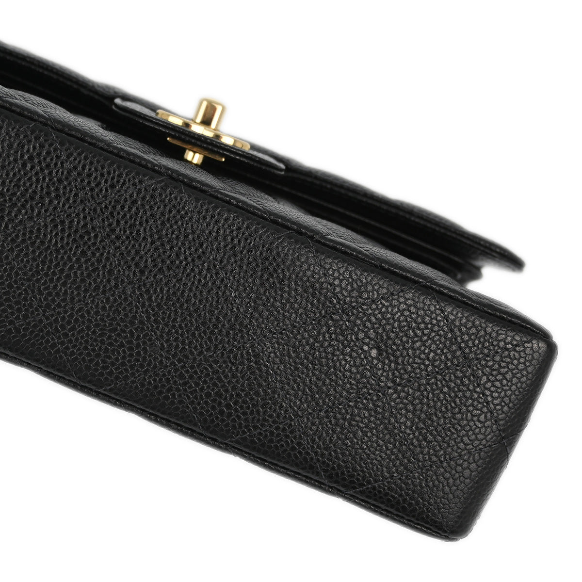 Chanel Flap Small Classic Caviar Black Shoulder Bag Style 2
