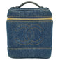 Chanel Vanity Blue Luxury Handbag Style 2