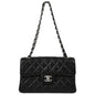 Chanel Classic Flap Lambskin Black Shoulder Bag Style