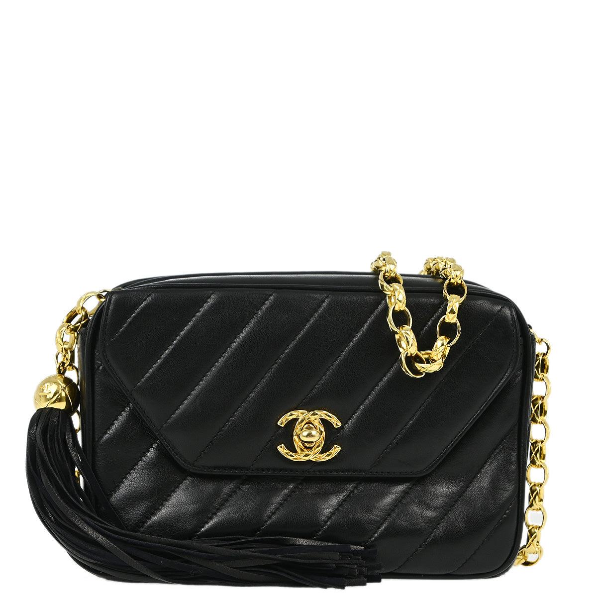 Chanel Mini Lambskin Black Crossbody Style 3