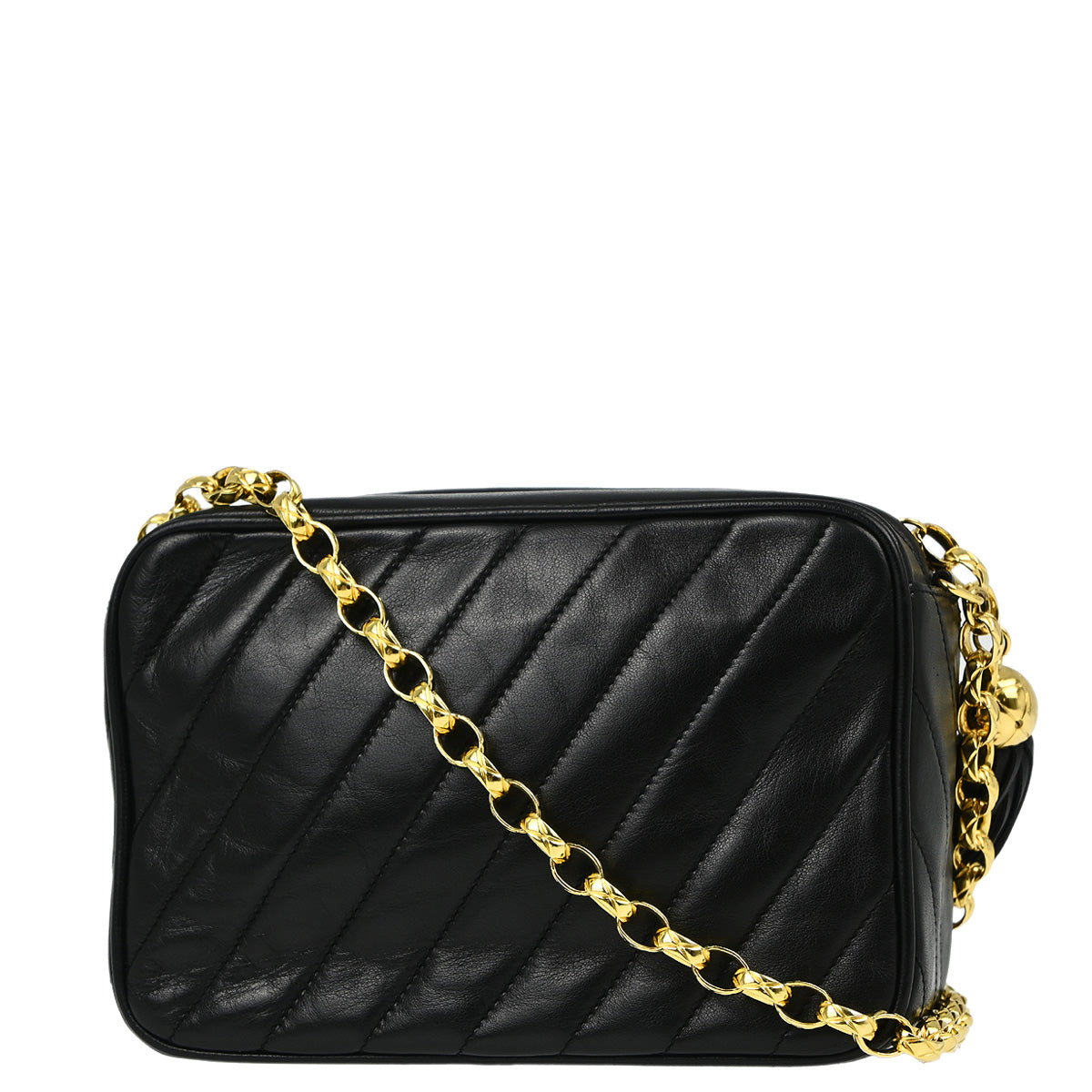 Chanel Mini Lambskin Black Crossbody Style 3