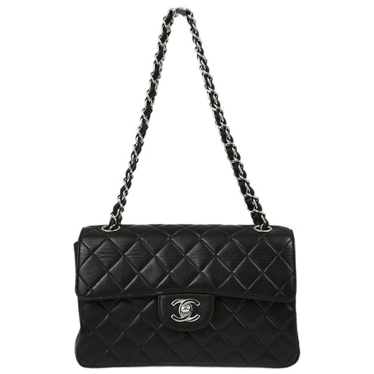 Chanel Classic Flap Lambskin Black Shoulder Bag Style 2