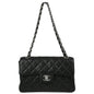 Chanel Classic Flap Lambskin Black Shoulder Bag Style 2