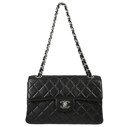 Chanel Classic Flap Lambskin Black Shoulder Bag