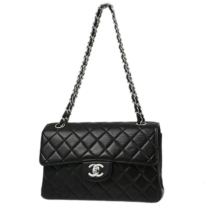 Chanel Classic Flap Lambskin Black Shoulder Bag