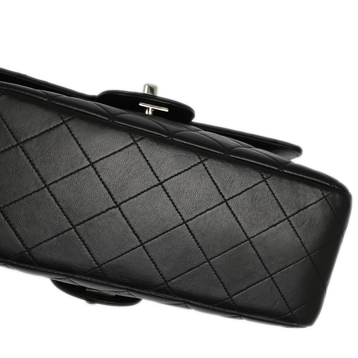 Chanel Classic Flap Lambskin Black Shoulder Bag