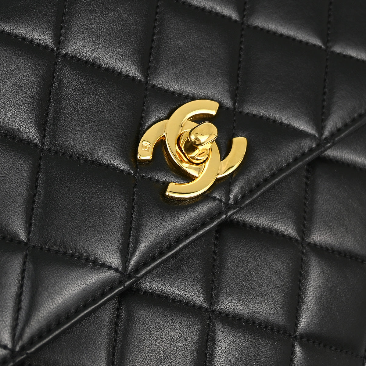 Chanel Kelly Lambskin Black Handbag Style 2