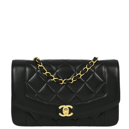 Chanel Small Lambskin Black Shoulder Bag Style 3
