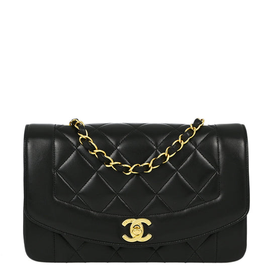 Chanel Small Lambskin Black Shoulder Bag Style 3