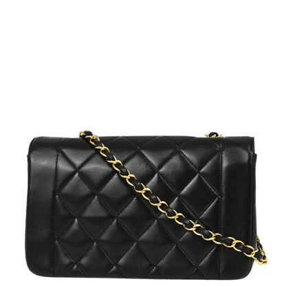 Chanel Small Lambskin Black Shoulder Bag Style 3