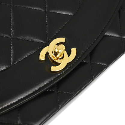 Chanel Small Lambskin Black Shoulder Bag Style 3