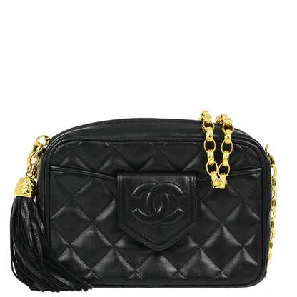 Chanel Mini Lambskin Black Crossbody Style 2