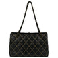 Chanel Black Calfskin Wild Stitch Shoulder Bag
