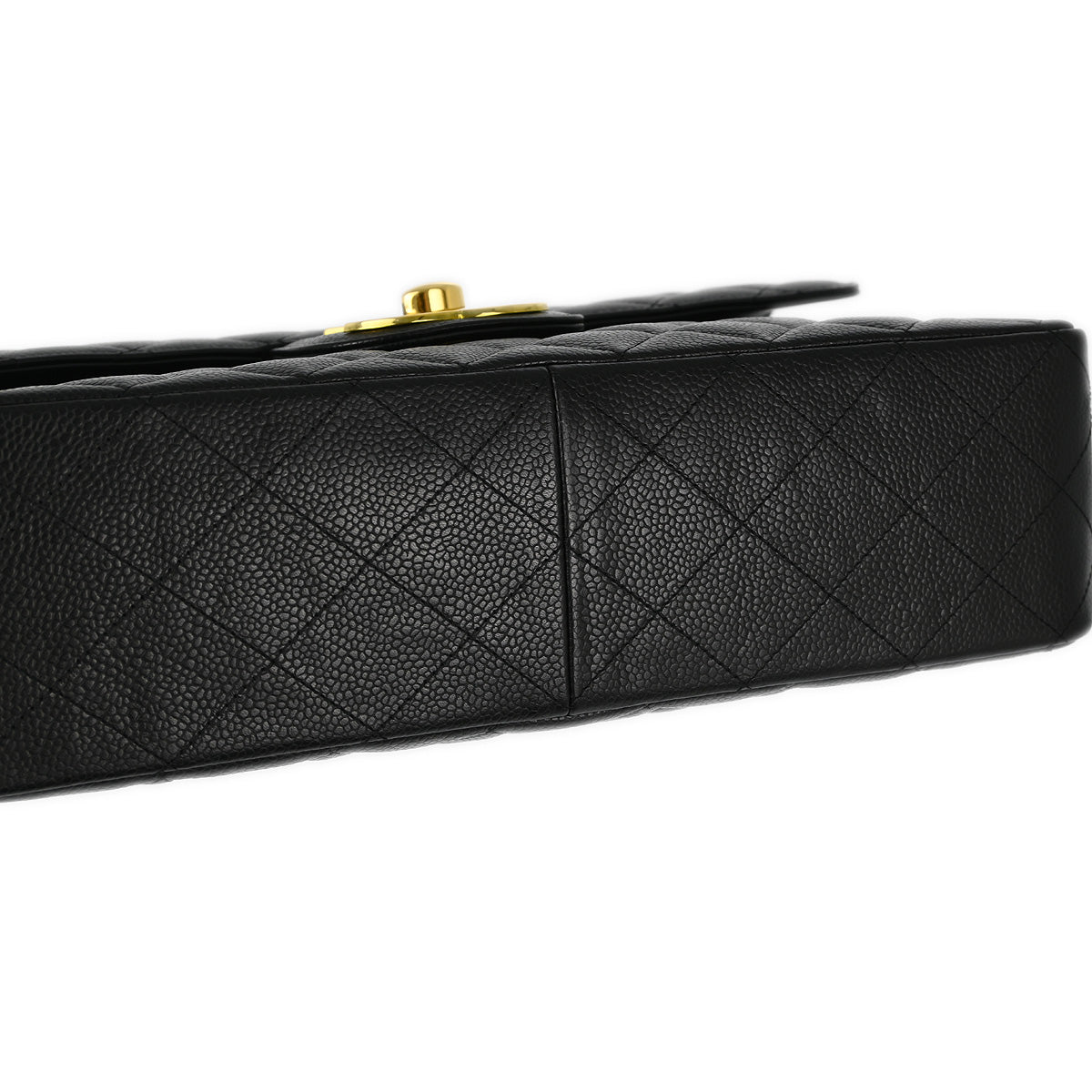 Chanel Classic Flap Caviar Black Shoulder Bag Style