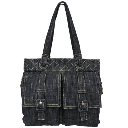 Chanel Blue Luxury Tote Style 2
