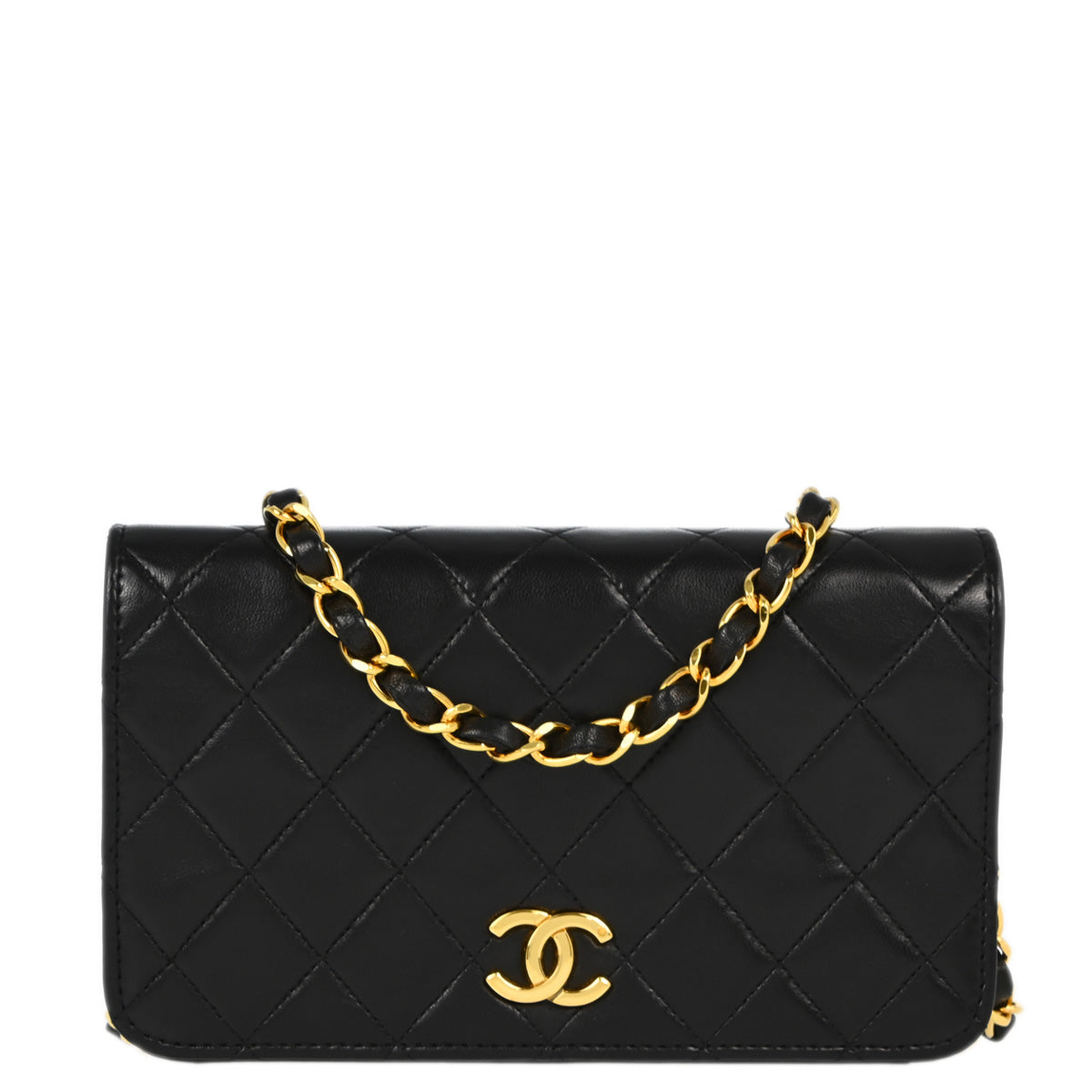 Chanel Flap Mini Lambskin Black Shoulder Bag Style