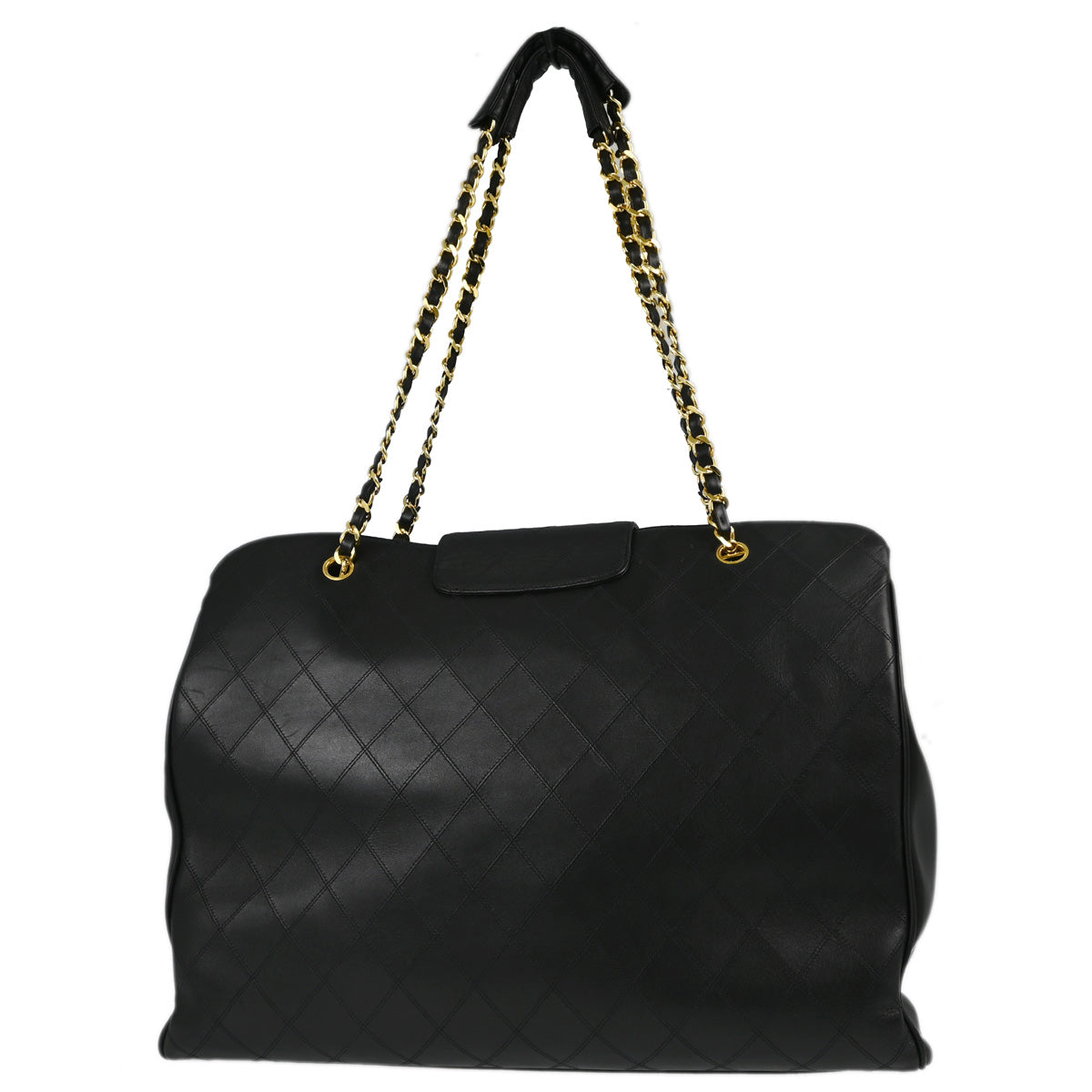 Chanel Lambskin Black Shoulder Bag Style 6