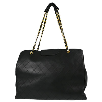 Chanel Lambskin Black Shoulder Bag Style 6