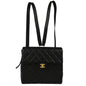 Chanel Lambskin Black Backpack Style