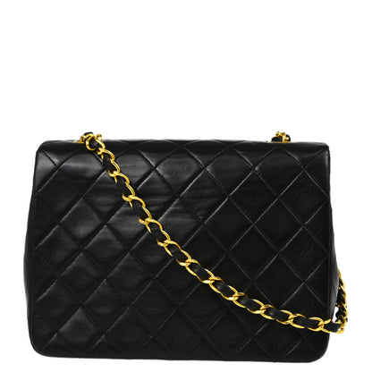 Chanel Flap Classic Lambskin Black Shoulder Bag Style