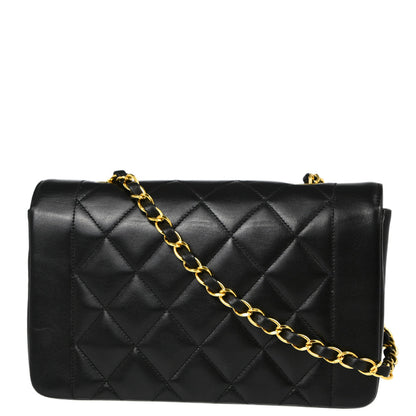 Chanel Small Lambskin Black Shoulder Bag Style