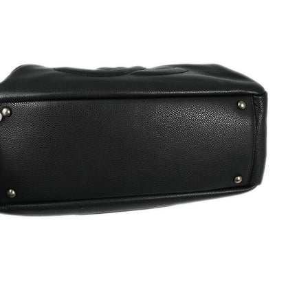 Chanel Caviar Black Chain Tote Style 2