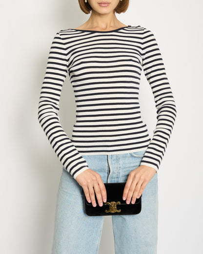 Chanel Black White Shoulder Bag Style