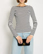 Chanel Black White Shoulder Bag Style