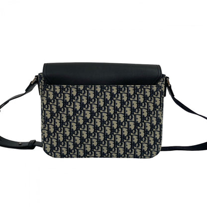 Dior Shoulder Bag canvas black Saddle Messenger Bag