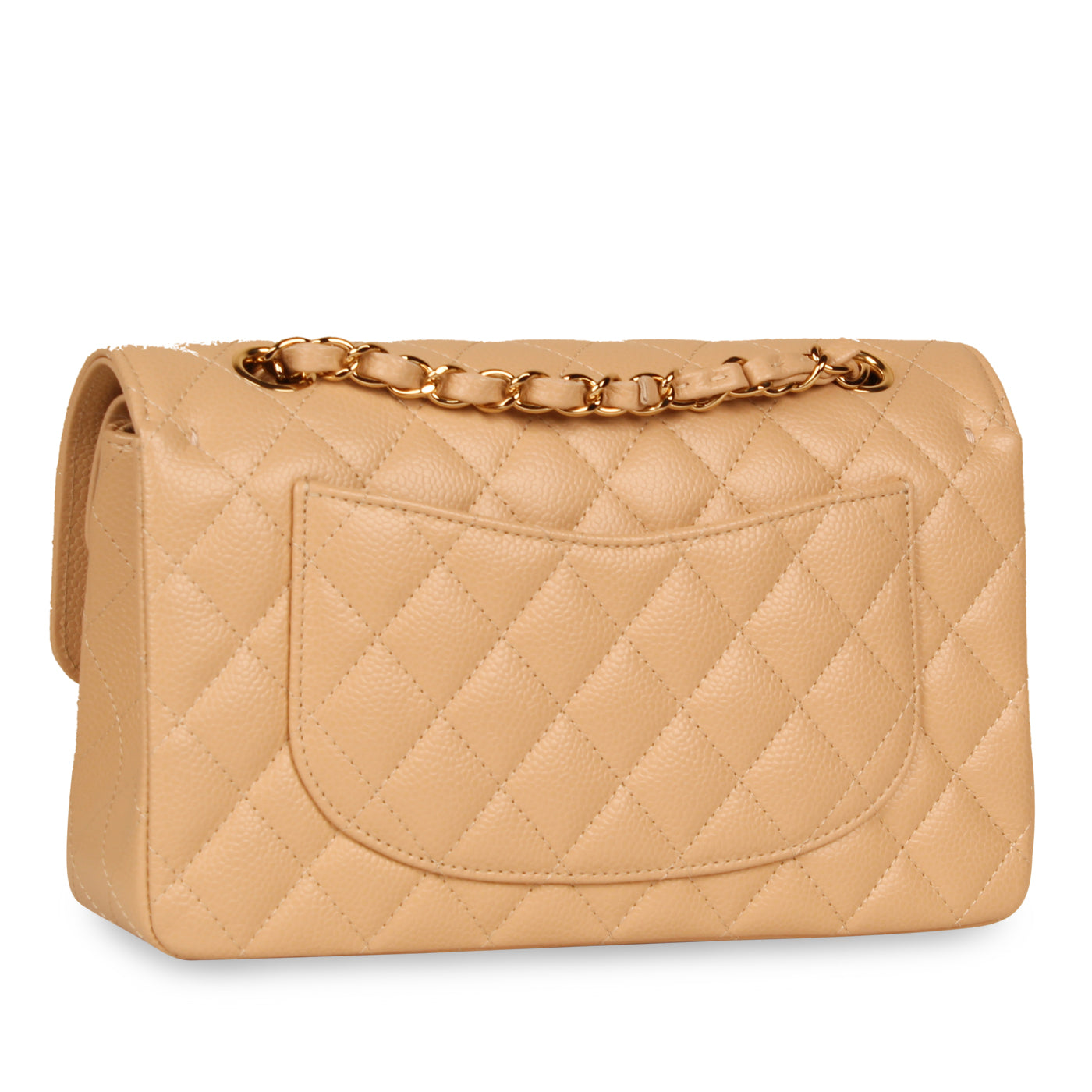 Chanel Classic Flap Lambskin Black Shoulder Bag Style 260