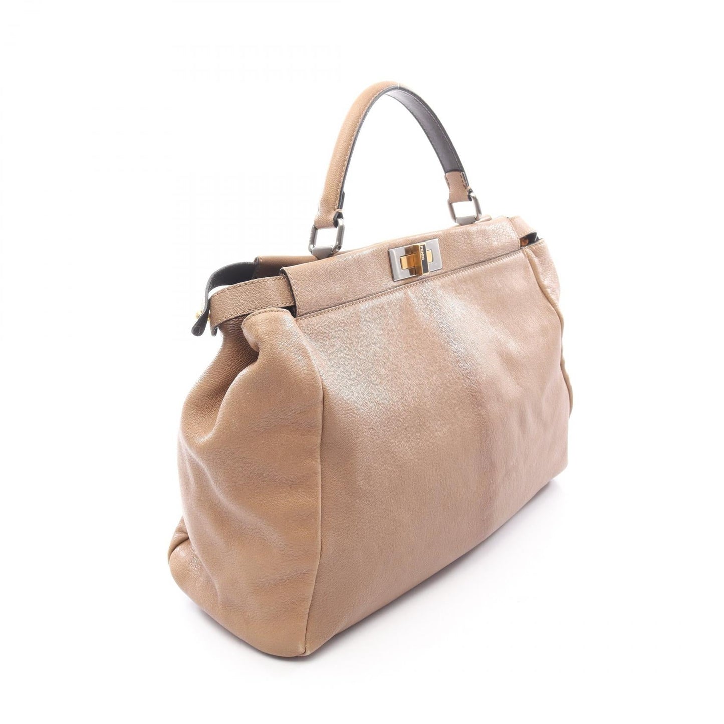 Fendi Peekaboo Large Leather Handbag