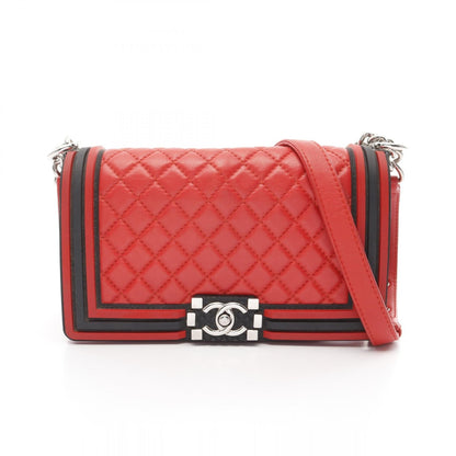 Chanel Boy Lambskin Shoulder Bag Style 6