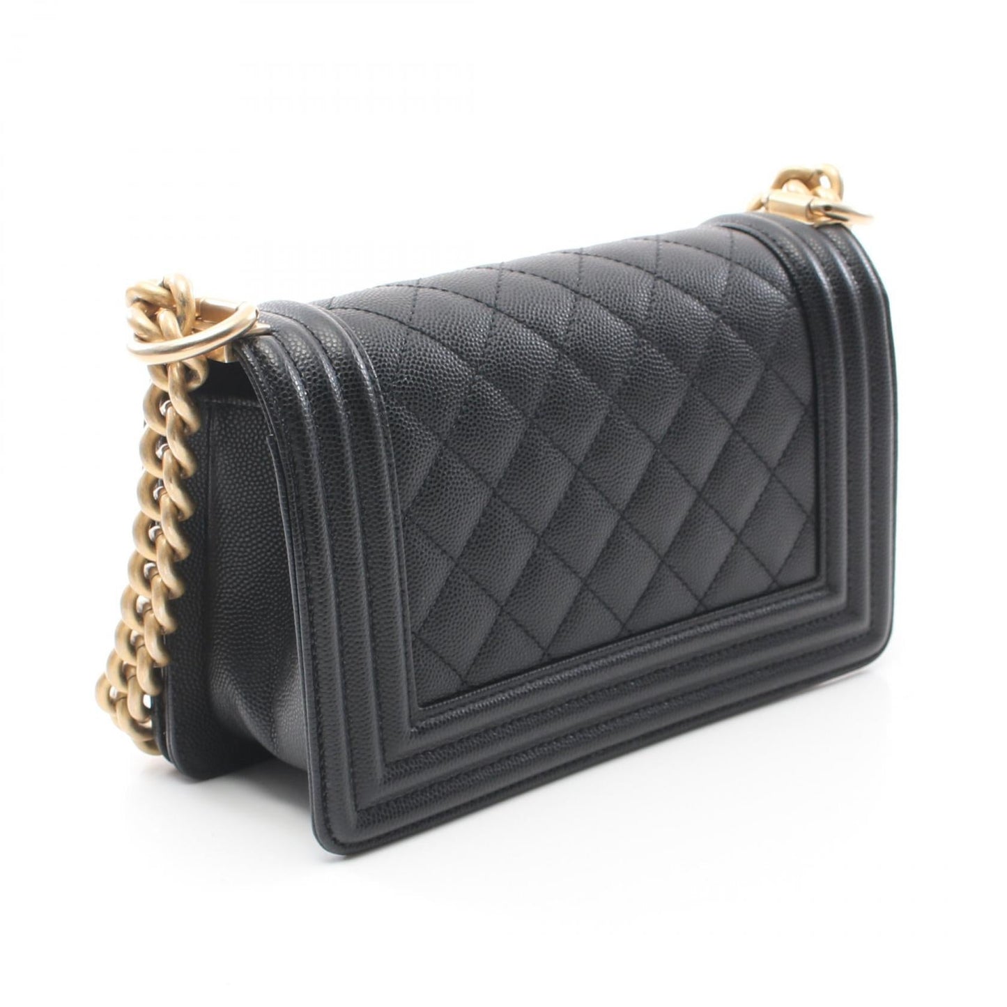 Chanel Boy Caviar Shoulder Bag Style 2