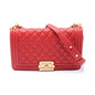 Chanel Boy Calfskin Shoulder Bag