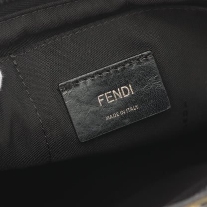 Fendi Nylon Leather Shoulder Bag