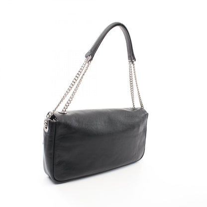 Fendi Baguette Chain Large Shoulder Bag Leather Bag