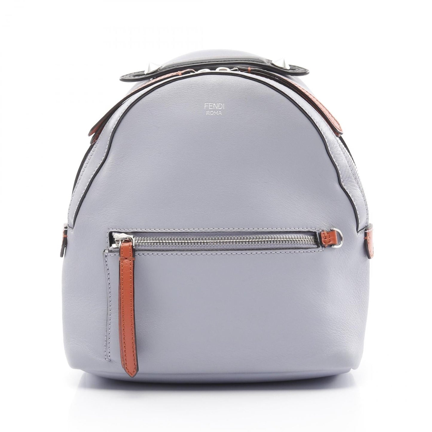 Fendi By The Way Leather Red Backpack
