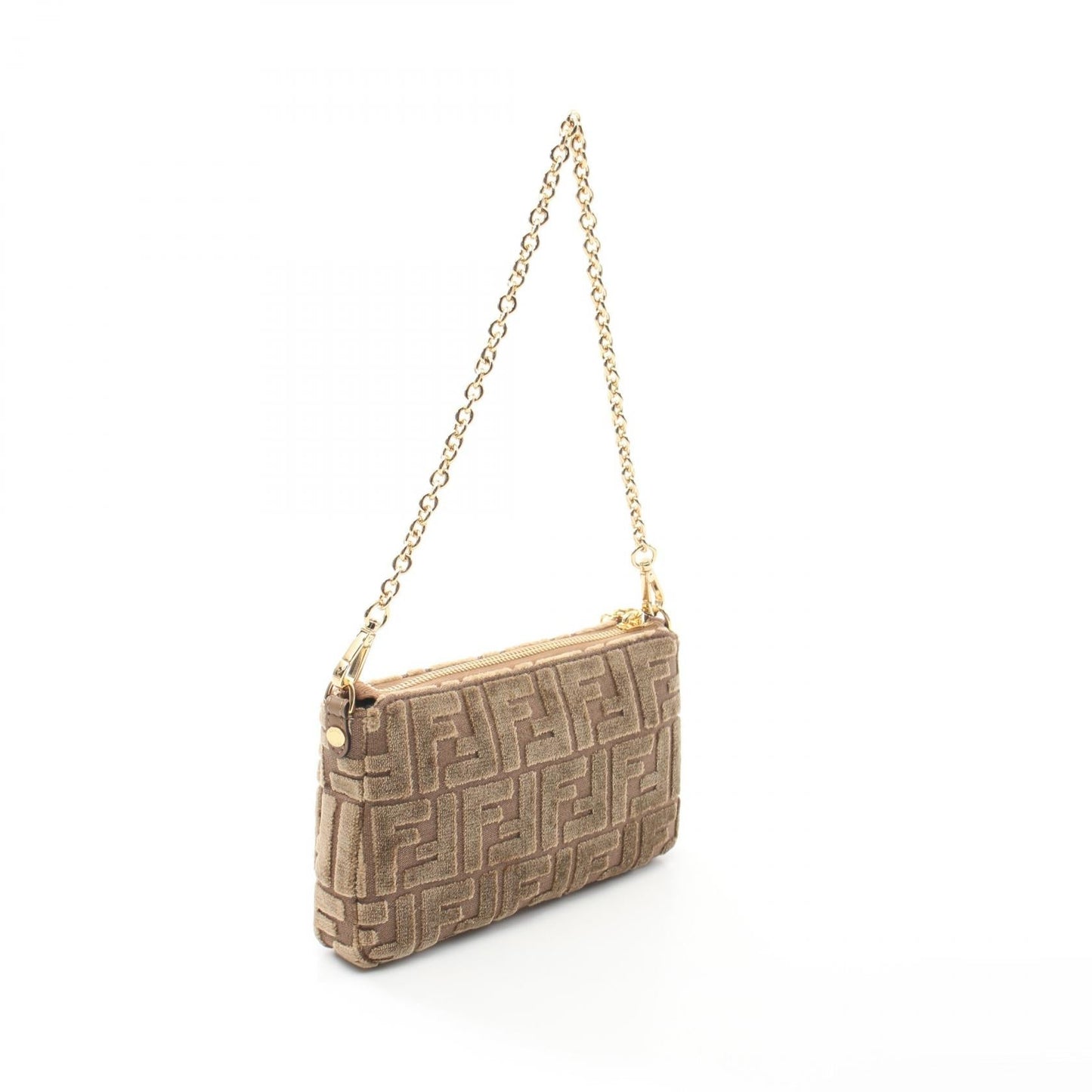 Fendi Baguette Pouch Fabric 2Way Bag