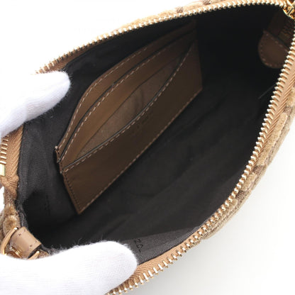 Fendi Selleria FF Logo Leather Backpack