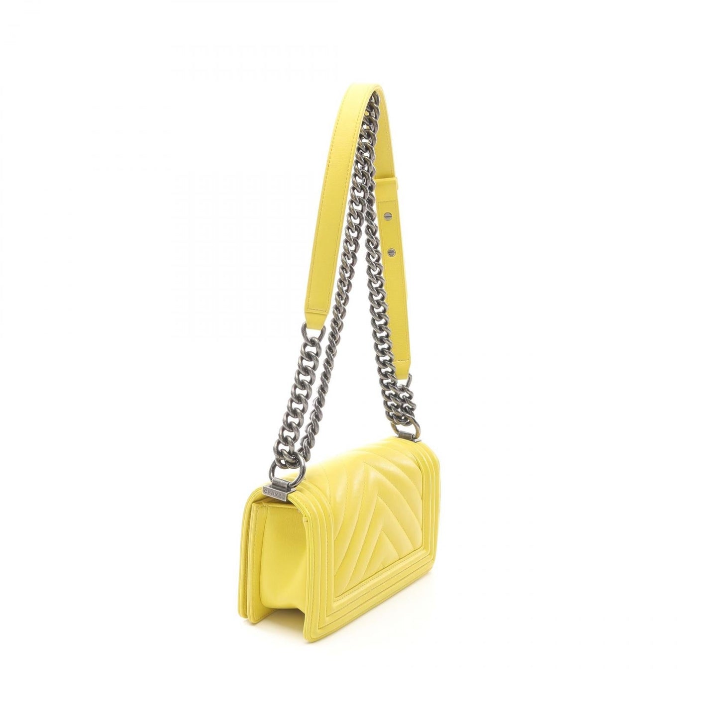 Chanel Boy Lambskin Shoulder Bag Style
