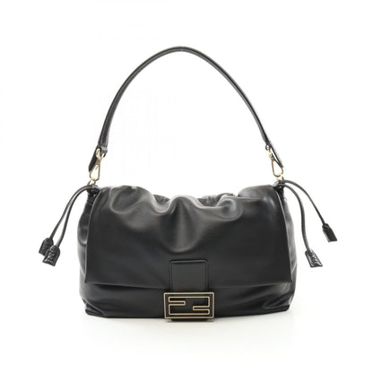 Fendi Mamma Baguette Leather Red Shoulder Bag Style 2