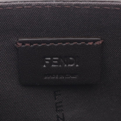 Fendi FF Squared Leather Shoulder Bag