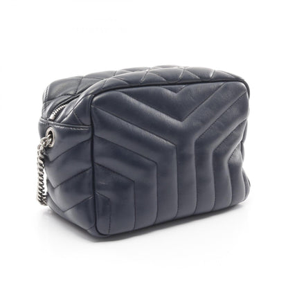 Saint Laurent Loulou Bowling Leather Shoulder Bag
